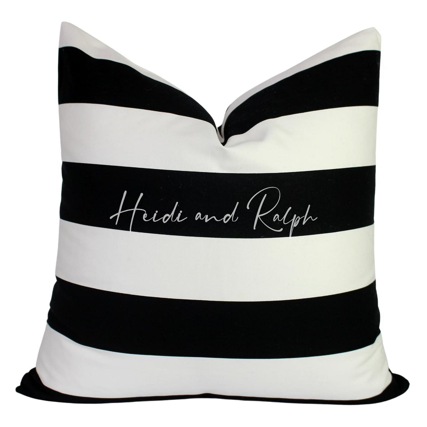Haviva BW Stripe Bantal Sofa (Cushion Cover)