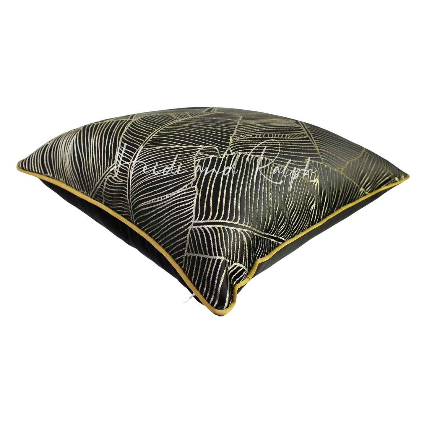 Harlowe Luthea Bantal Sofa Black (Cushion Cover)