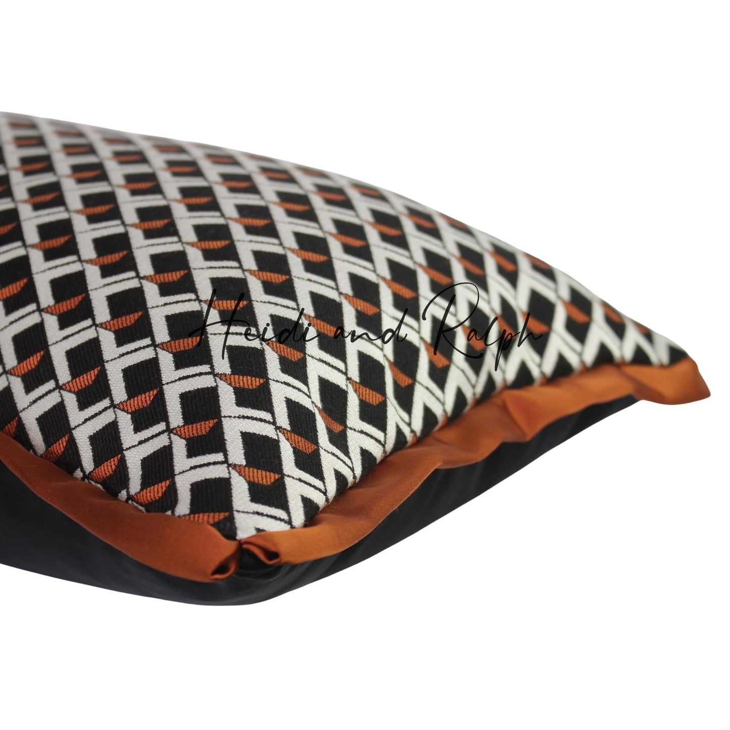 Hezell Black Copper Bantal Sofa (Cushion Cover)