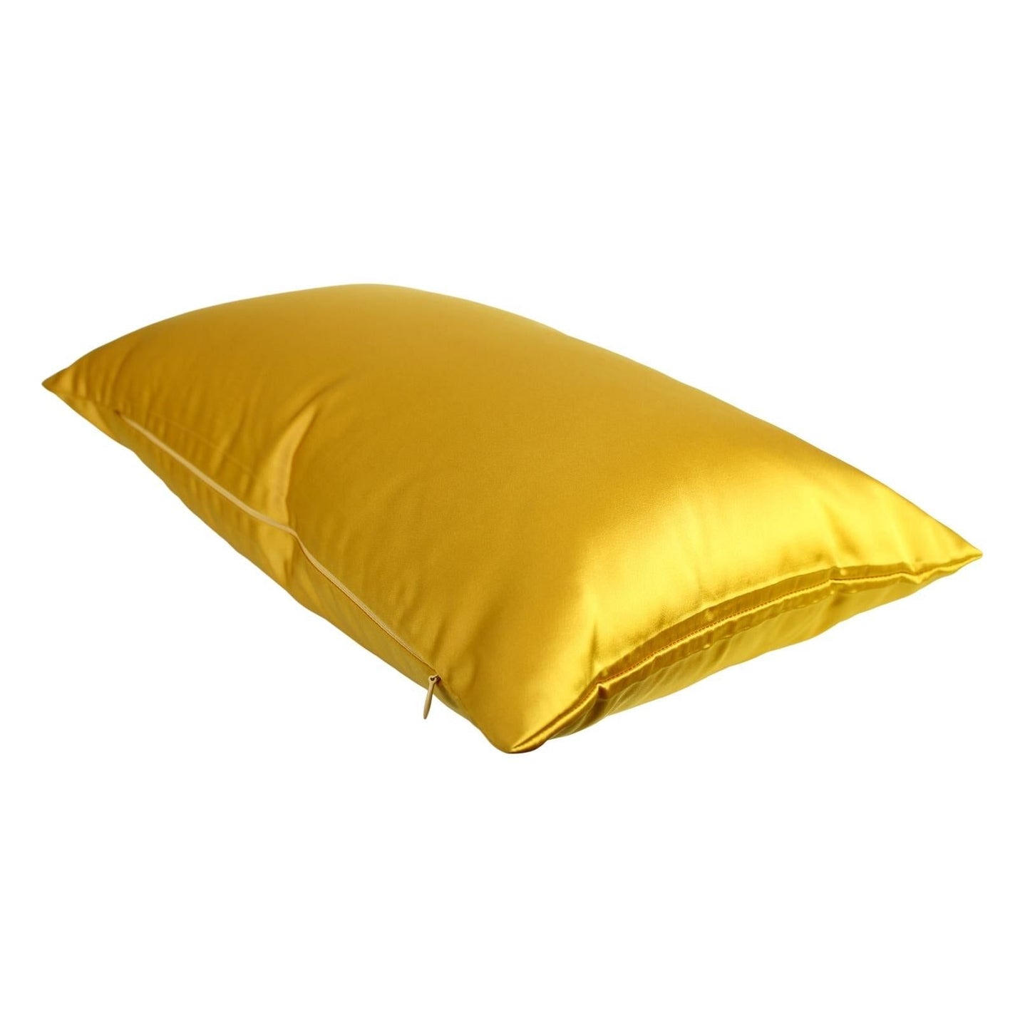 Hermosa Lumbar Bantal Sofa Satin Gold (Cushion Cover)