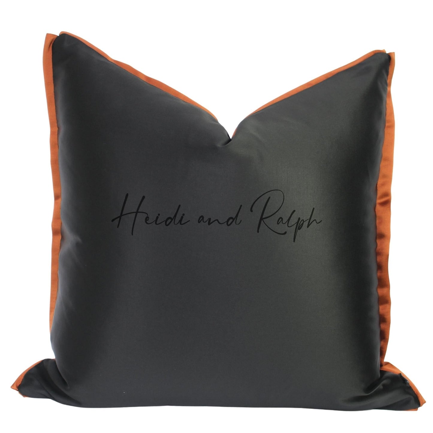 Hezell Black Copper Bantal Sofa (Cushion Cover)