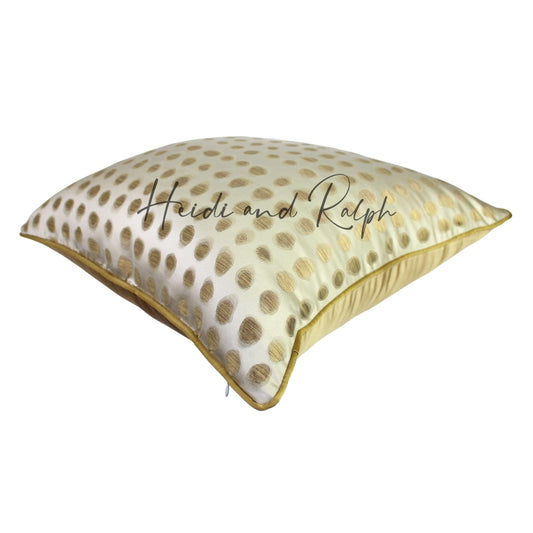 Haizyl Golden Dot Bantal Sofa (Cushion Cover)