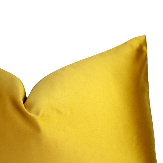 Hermosa Lumbar Bantal Sofa Satin Gold (Cushion Cover)