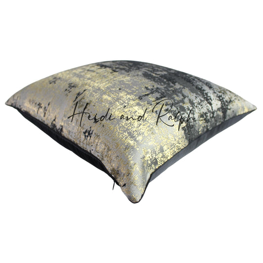 Haiden Splash Gold Bantal Sofa (Cushion Cover)
