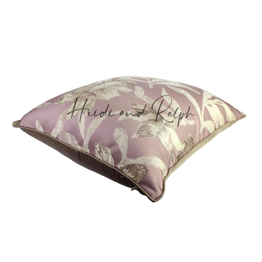 Hutson Purple Floral Bantal Sofa (Cushion Cover)