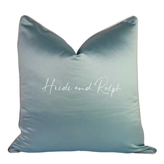 Harlowe Luthea Bantal Sofa Blue (Cushion Cover)