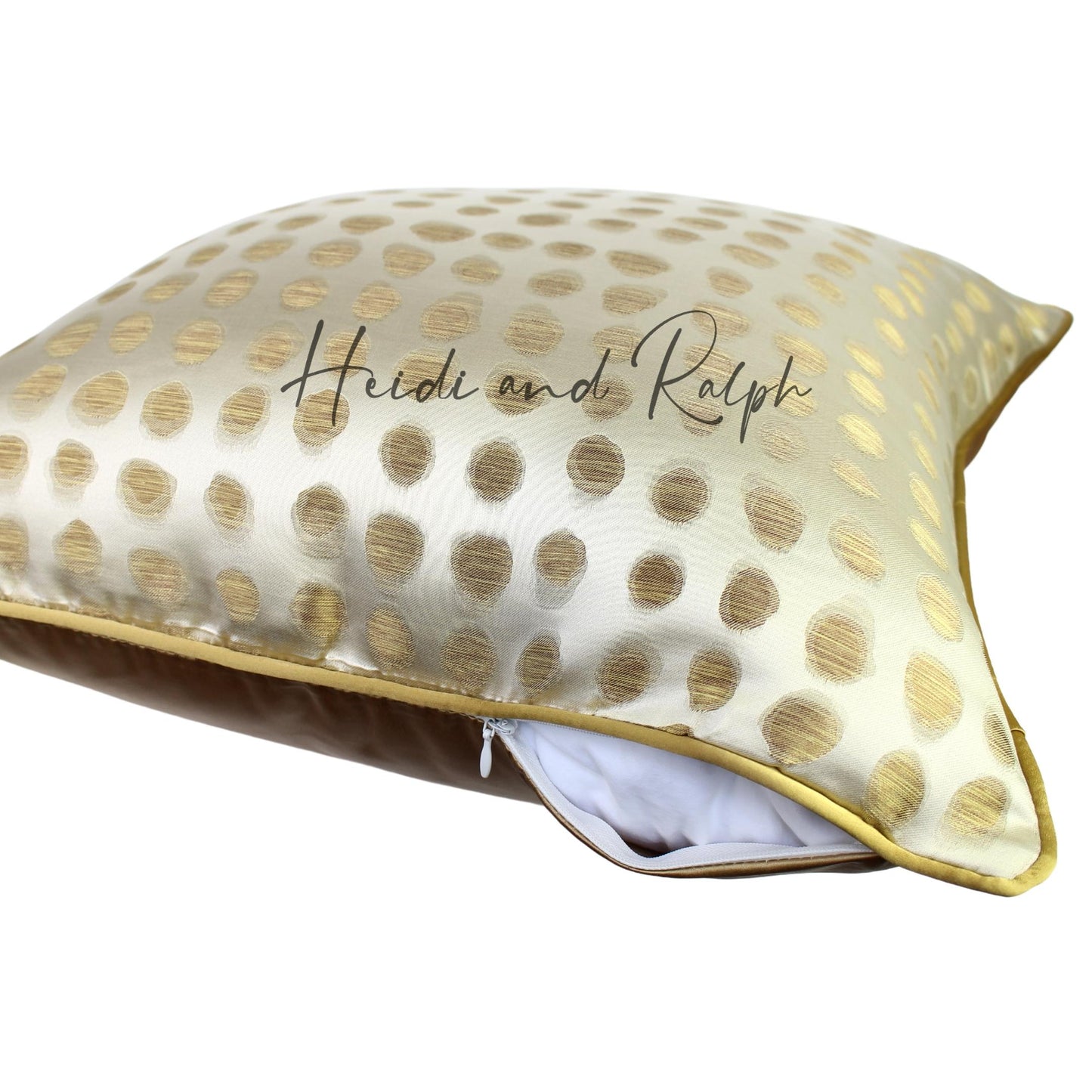 Haizyl Golden Dot Bantal Sofa (Cushion Cover)