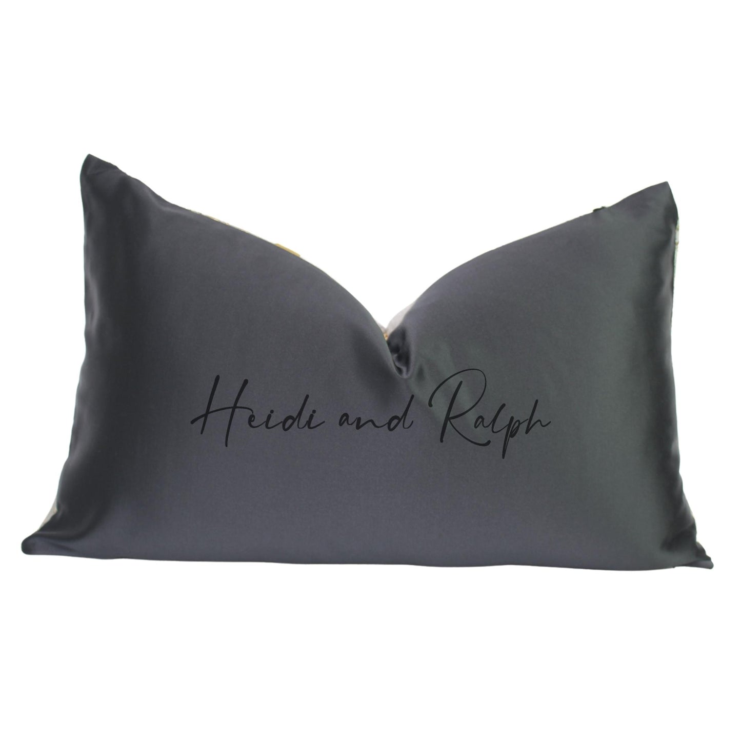 Houston Grey Gold Bantal Sofa (Cushion Cover)