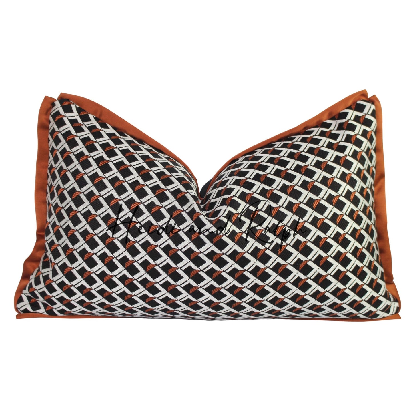 Hezell Black Copper Bantal Sofa (Cushion Cover)