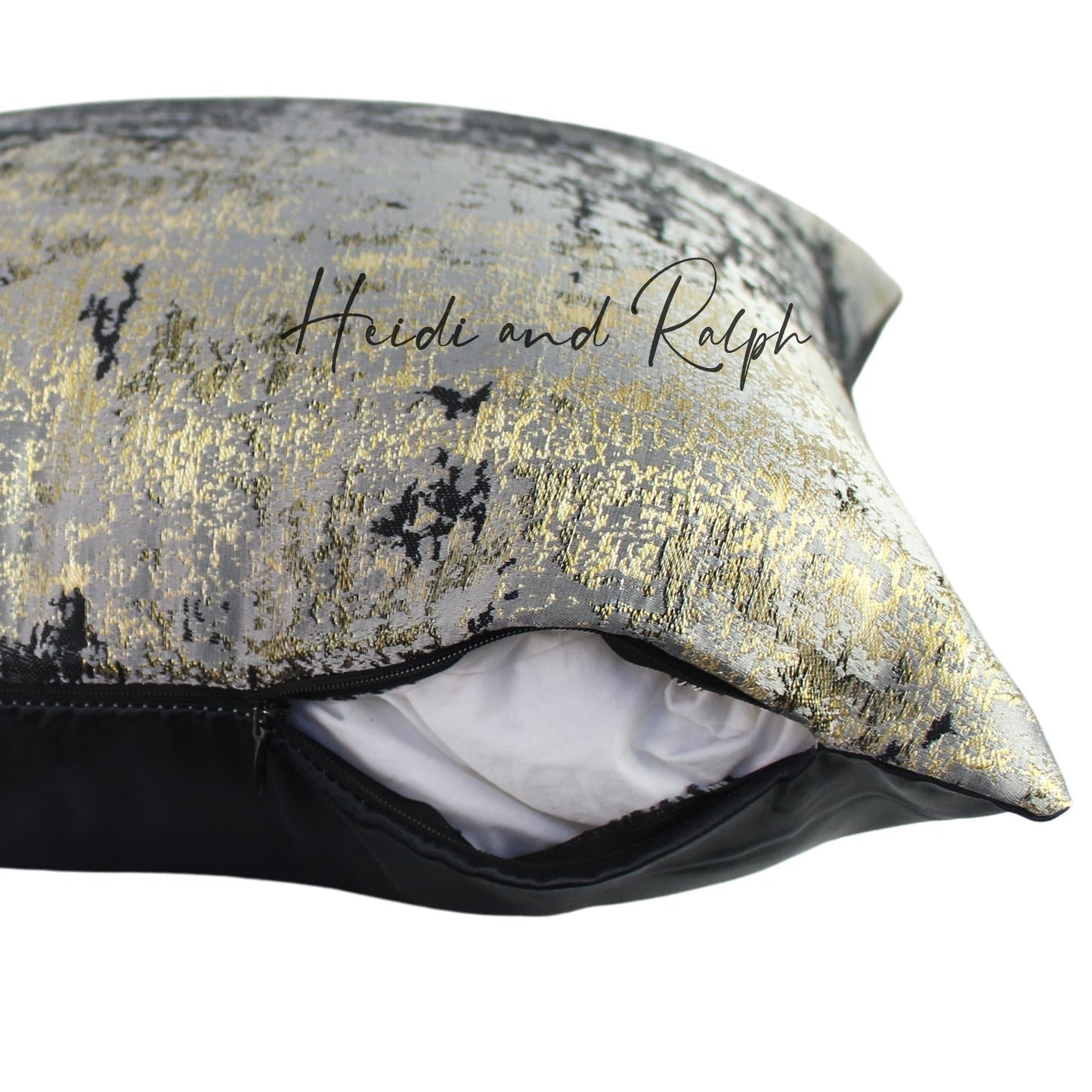 Haiden Splash Gold Bantal Sofa (Cushion Cover)