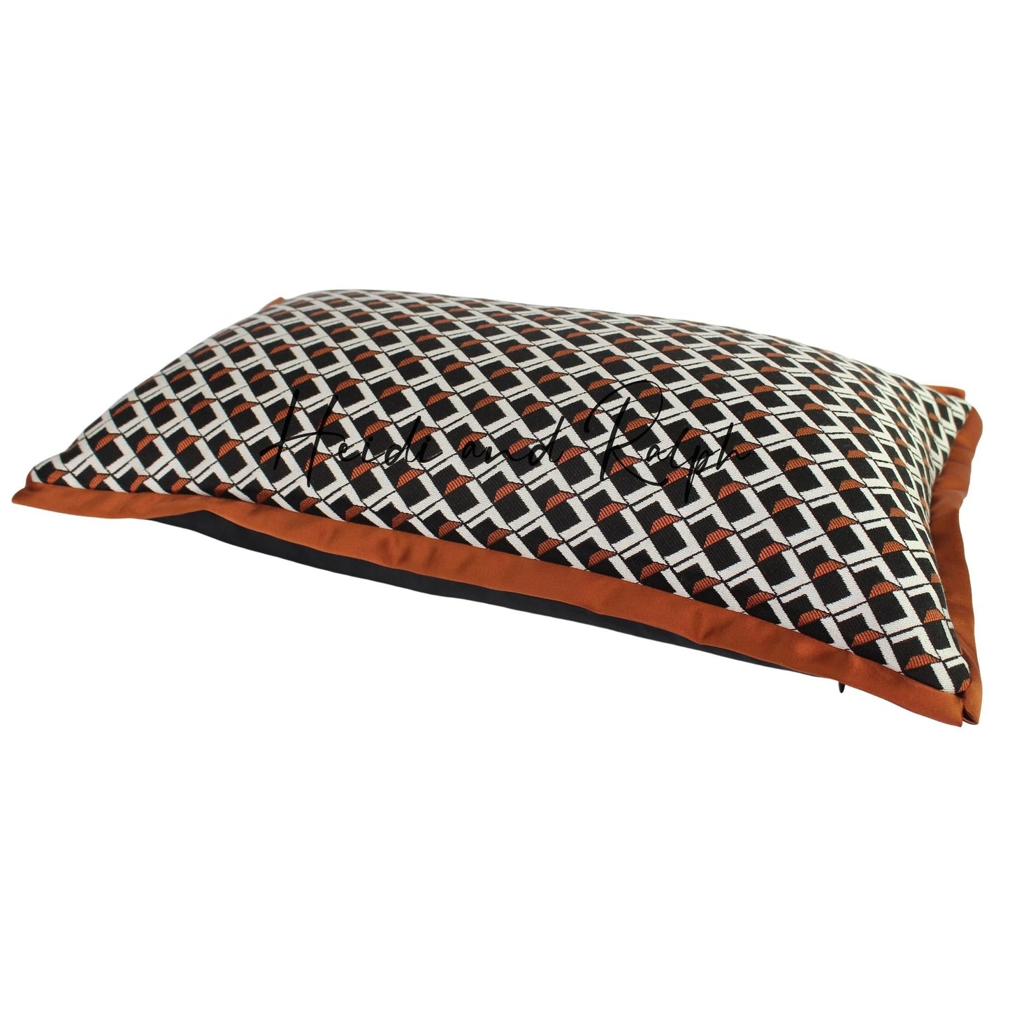 Hezell Black Copper Bantal Sofa (Cushion Cover)