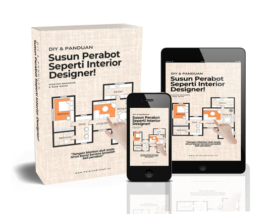 [Ebook] DIY & PANDUAN SUSUN PERABOT SEPERTI INTERIOR DESIGNER