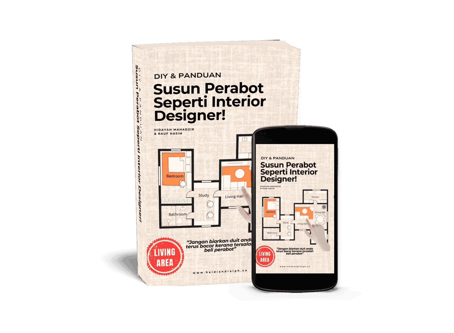 [Ebook] DIY & PANDUAN SUSUN PERABOT SEPERTI INTERIOR DESIGNER