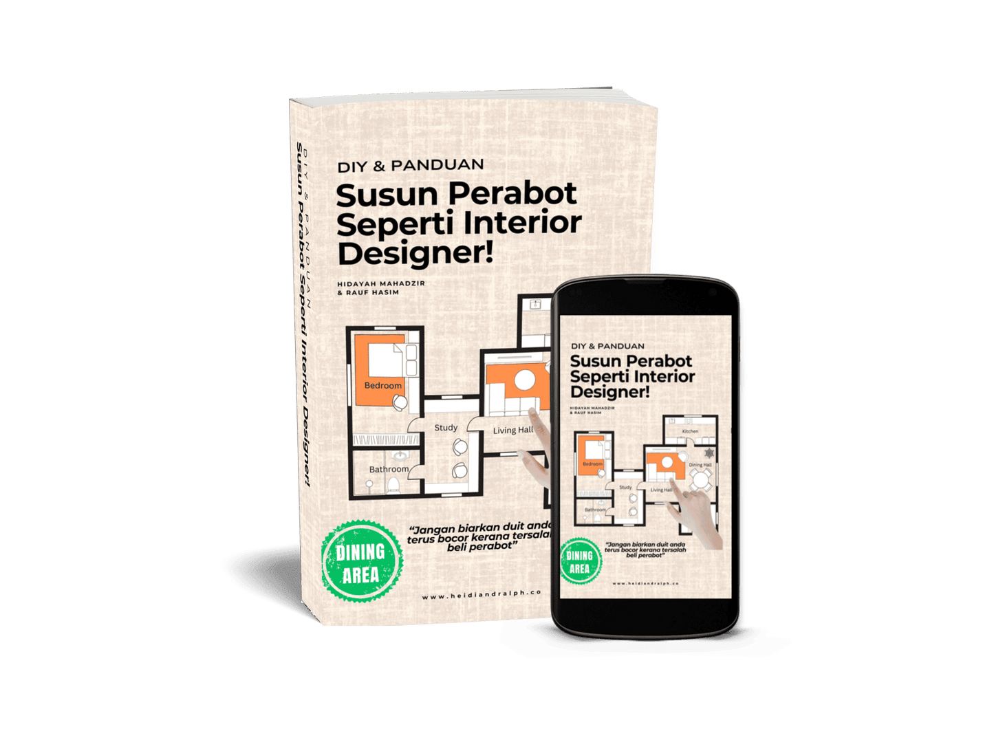 [Ebook] DIY & PANDUAN SUSUN PERABOT SEPERTI INTERIOR DESIGNER