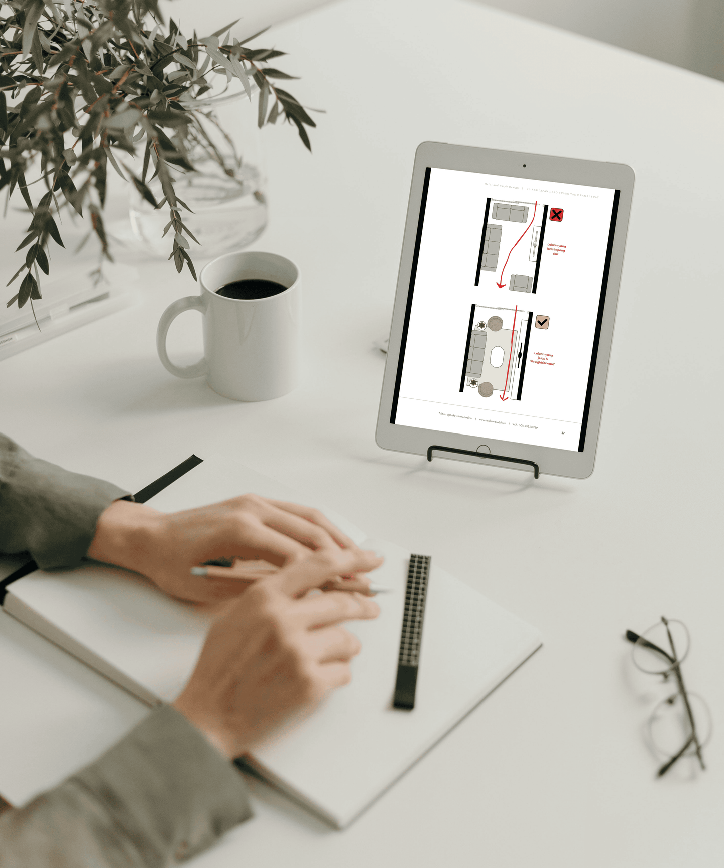 [Ebook]  RAHSIA, CHECKLIST & TIPS UNTUK RUANG TAMU CANTIK