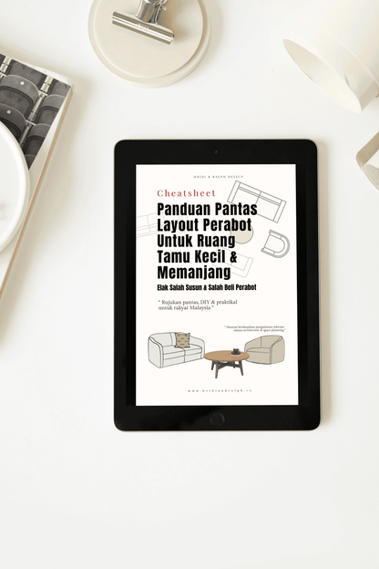 [Ebook] PANDUAN PANTAS LAYOUT PERABOT UNTUK RUANG TAMU KECIL & MEMANJANG