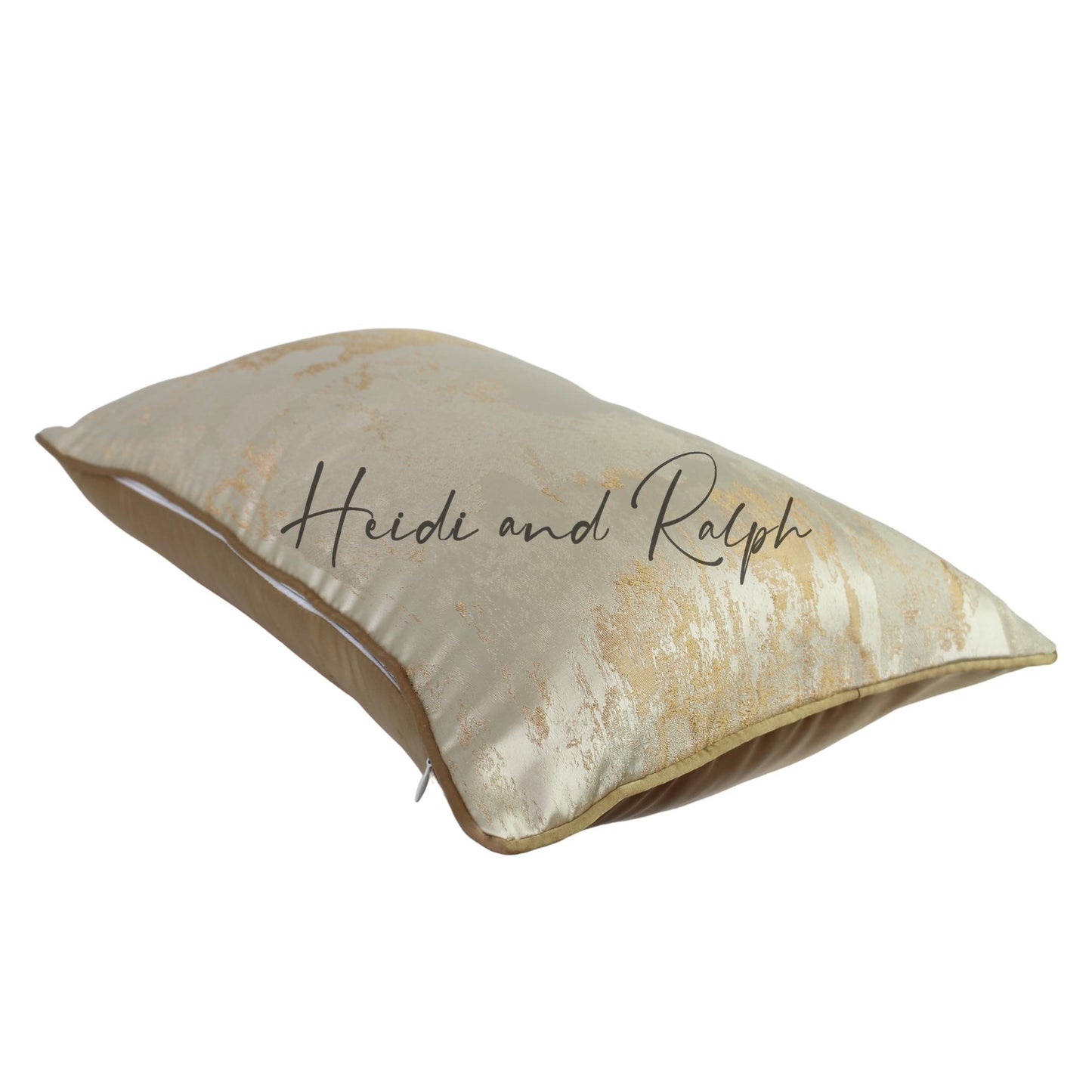 Hope Beige Gold Bantal Sofa (Cushion Cover)