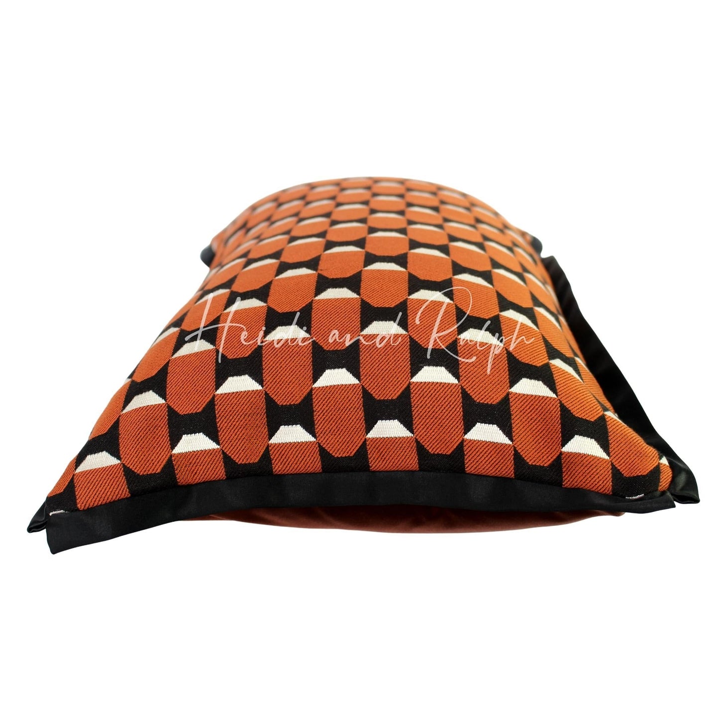 Helen Octagonal Black Copper Bantal Sofa (Cushion Cover)
