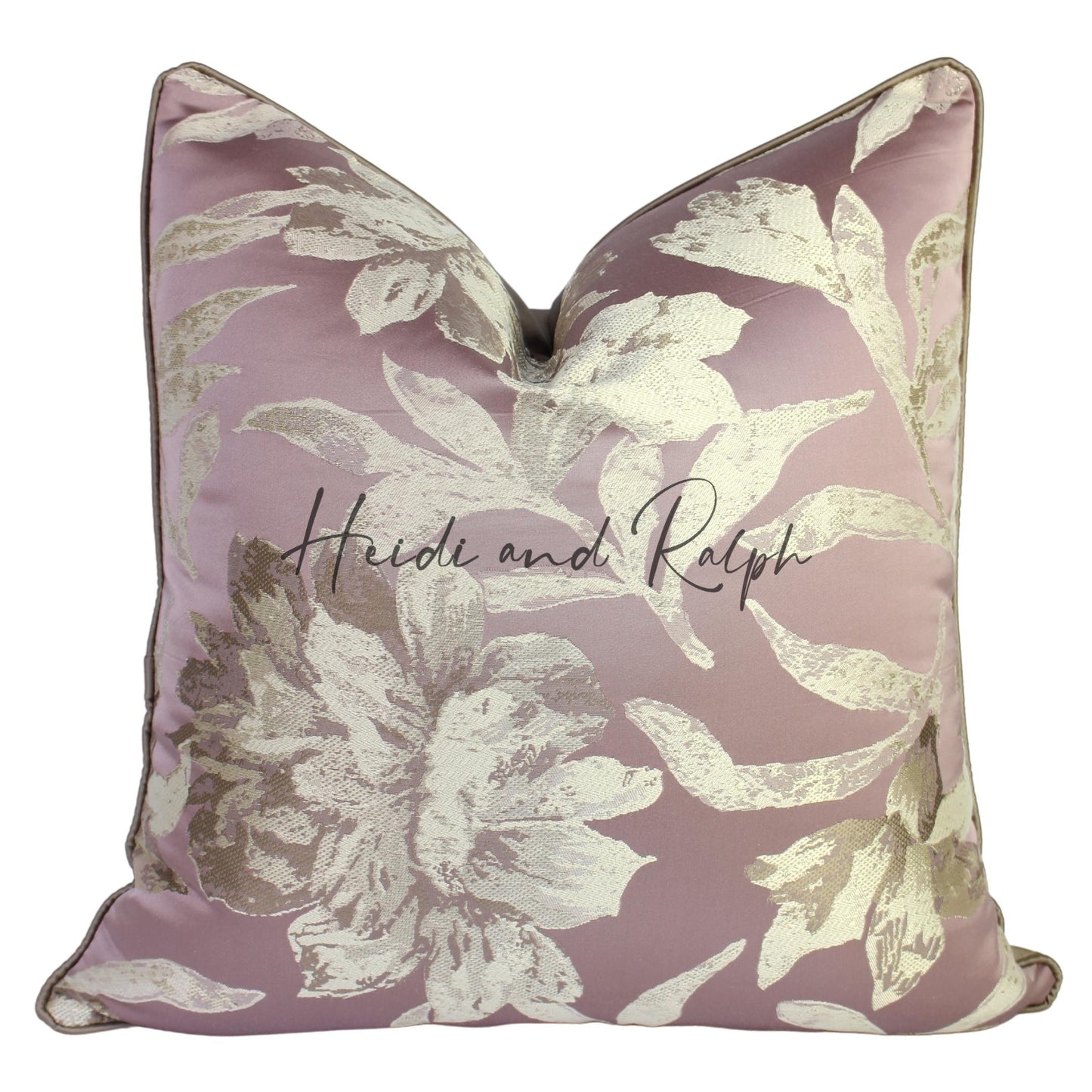 Hutson Purple Floral Bantal Sofa (Cushion Cover)