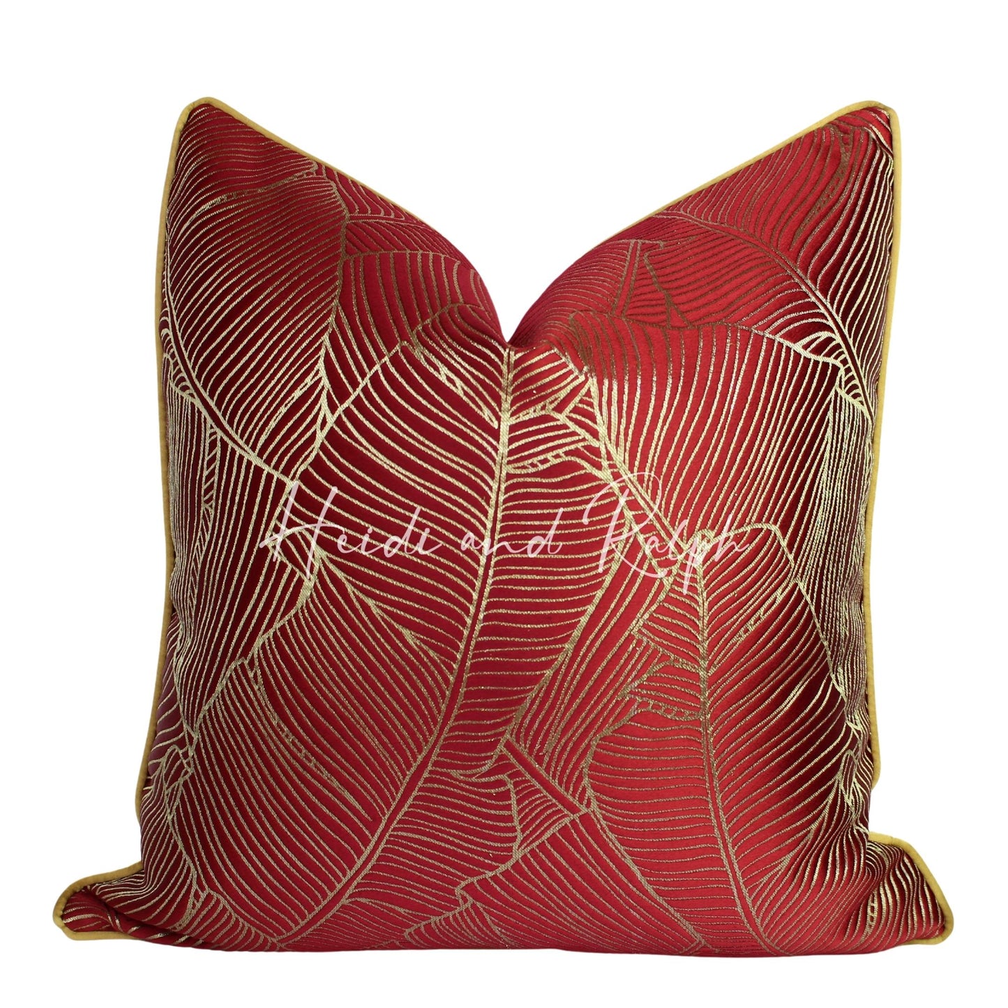 Harlowe Luthea Bantal Sofa Red (Cushion Cover)