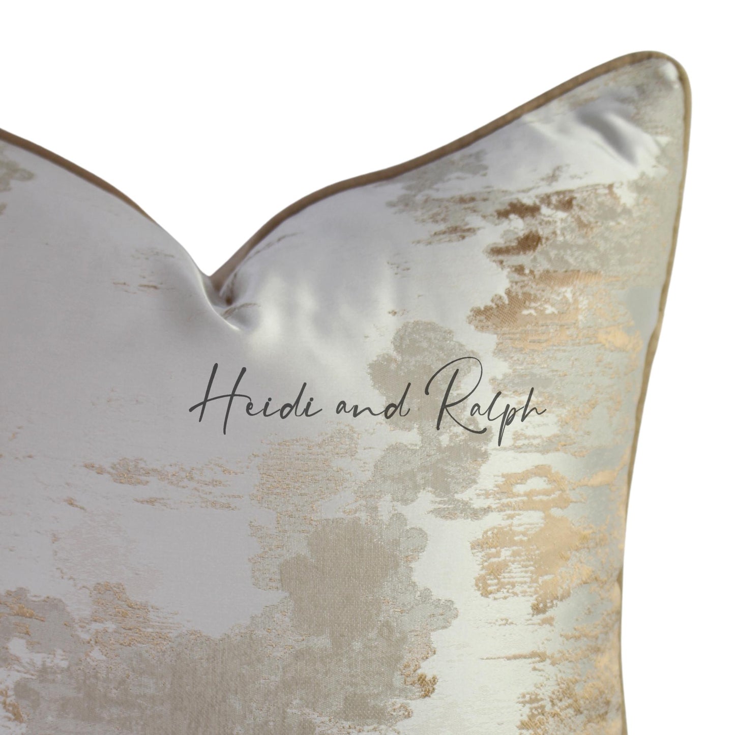 Hope Beige Gold Bantal Sofa (Cushion Cover)