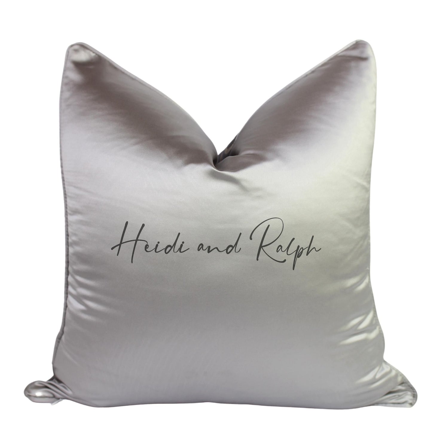 Hasmine Silver O Print Bantal Sofa (Cushion Cover)