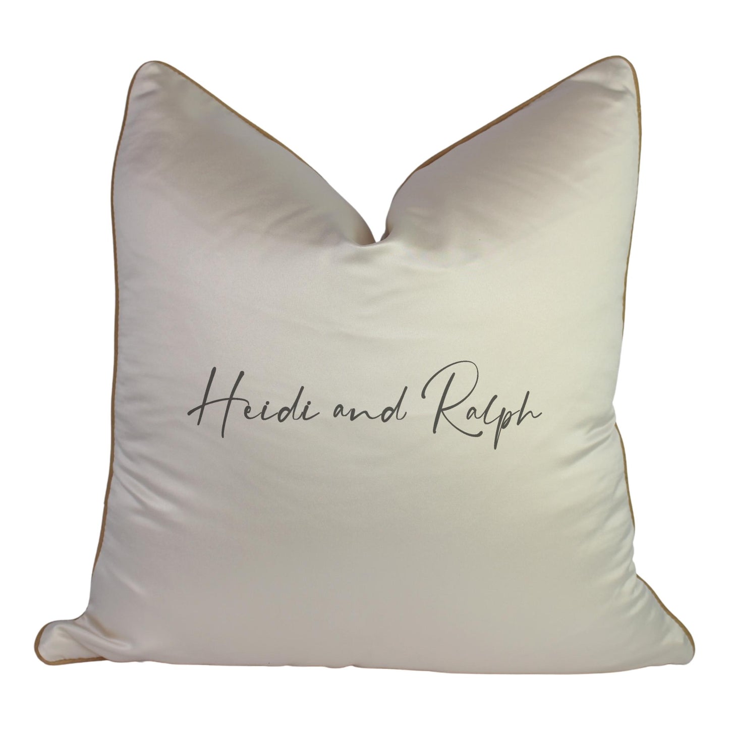 Hanna Silver Gold Floral Bantal Sofa (Cushion Cover)