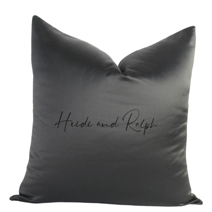 Houston Grey Gold Bantal Sofa (Cushion Cover)