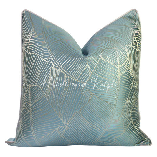 Harlowe Luthea Bantal Sofa Blue (Cushion Cover)
