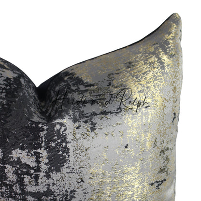 Haiden Splash Gold Bantal Sofa (Cushion Cover)