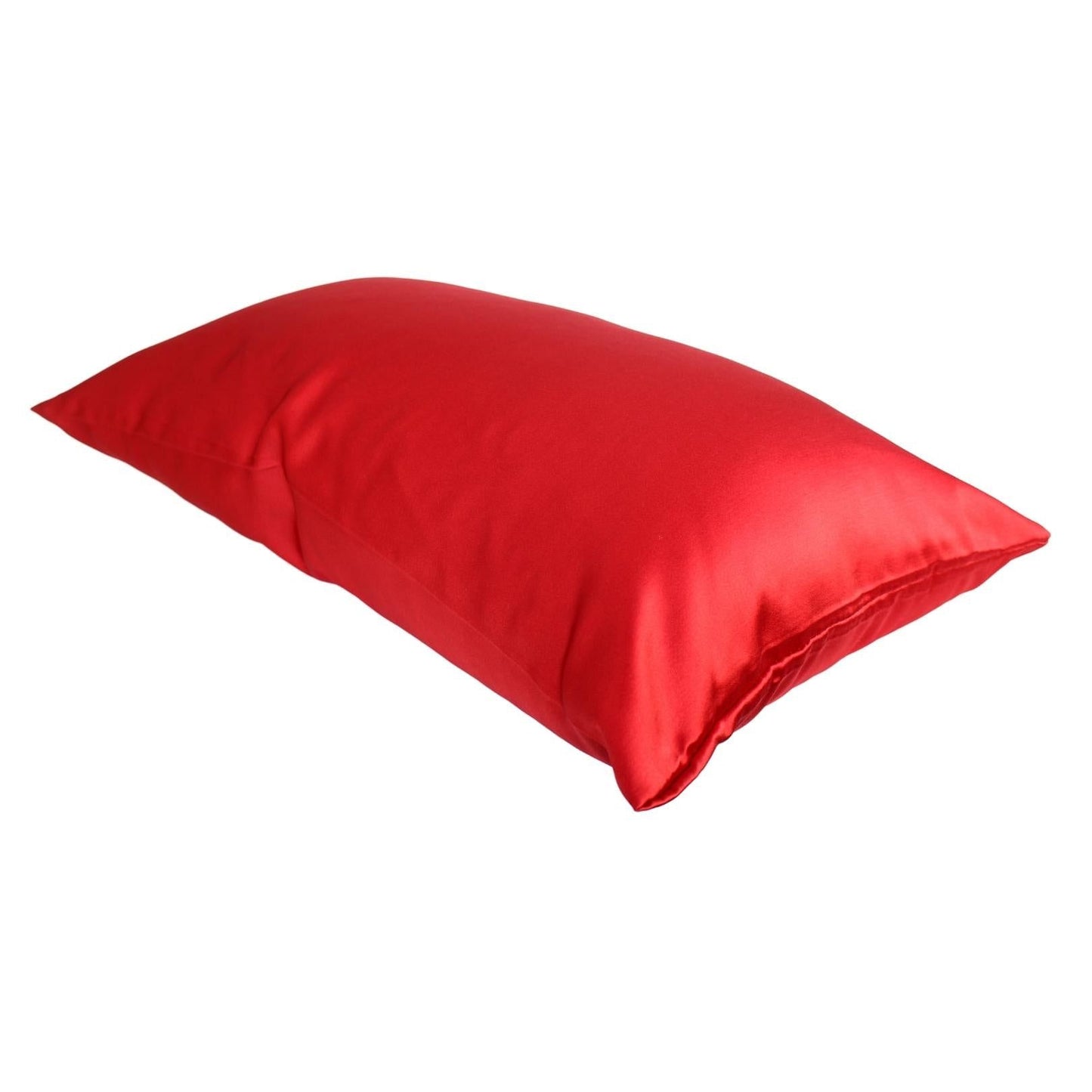 Hermosa Lumbar Bantal Sofa Satin Red (Cushion Cover)