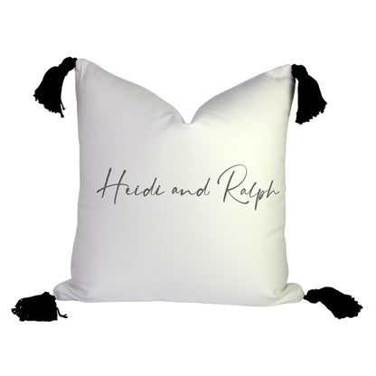 Hillel White Diamond Bantal Sofa (Cushion Cover)