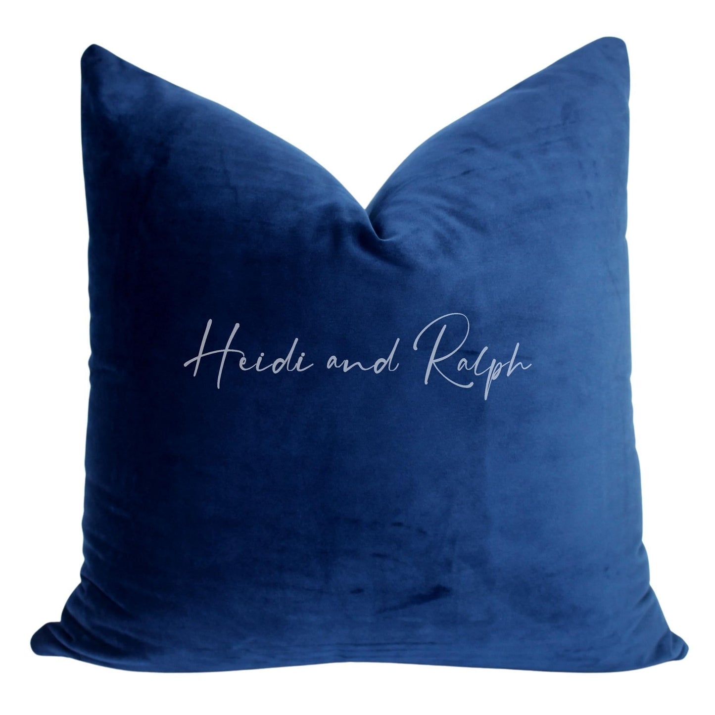 Hazley Square Triple Blue Box Bantal Sofa (Cushion Cover)