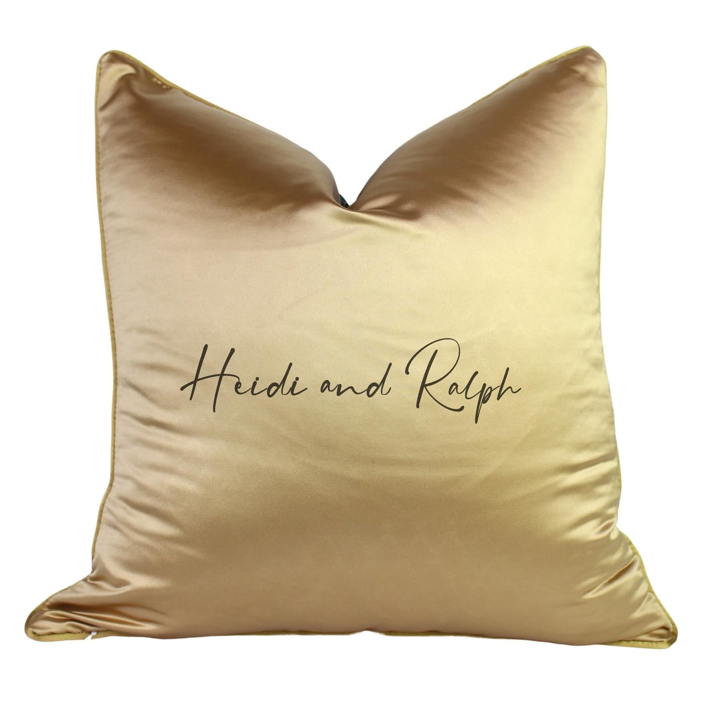 Havana Emerald Gold Trellis Bantal Sofa (Cushion Cover)