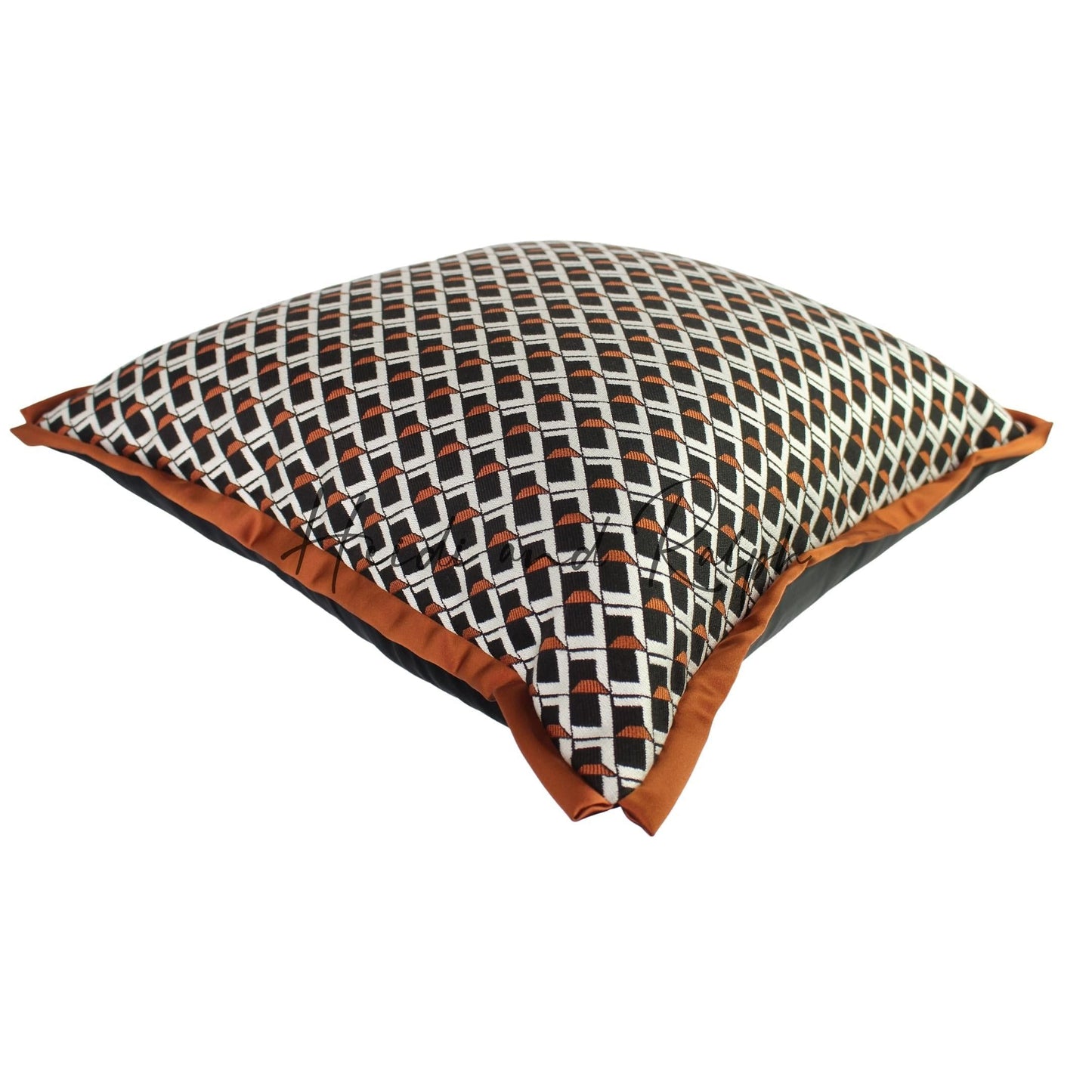 Hezell Black Copper Bantal Sofa (Cushion Cover)