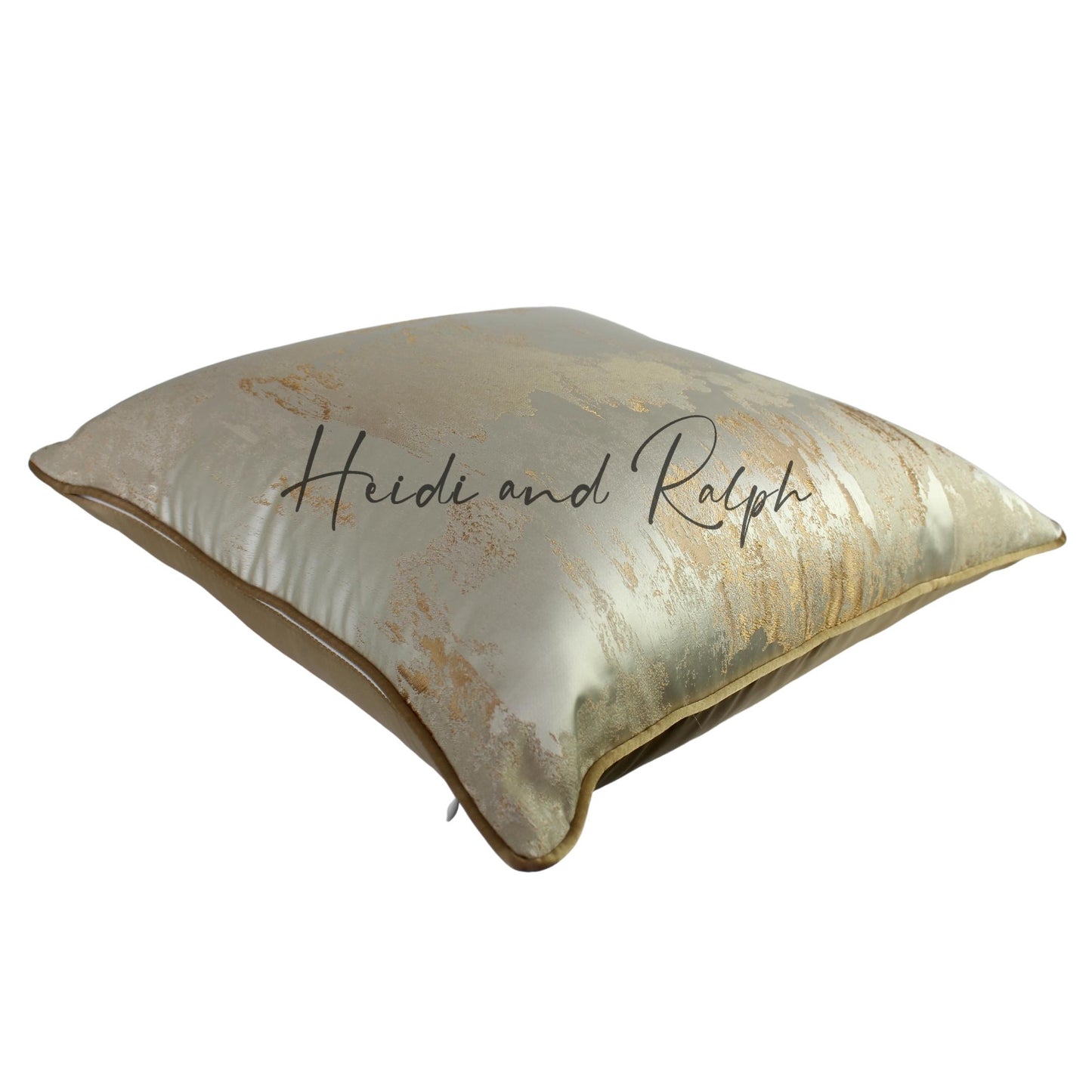 Hope Beige Gold Bantal Sofa (Cushion Cover)