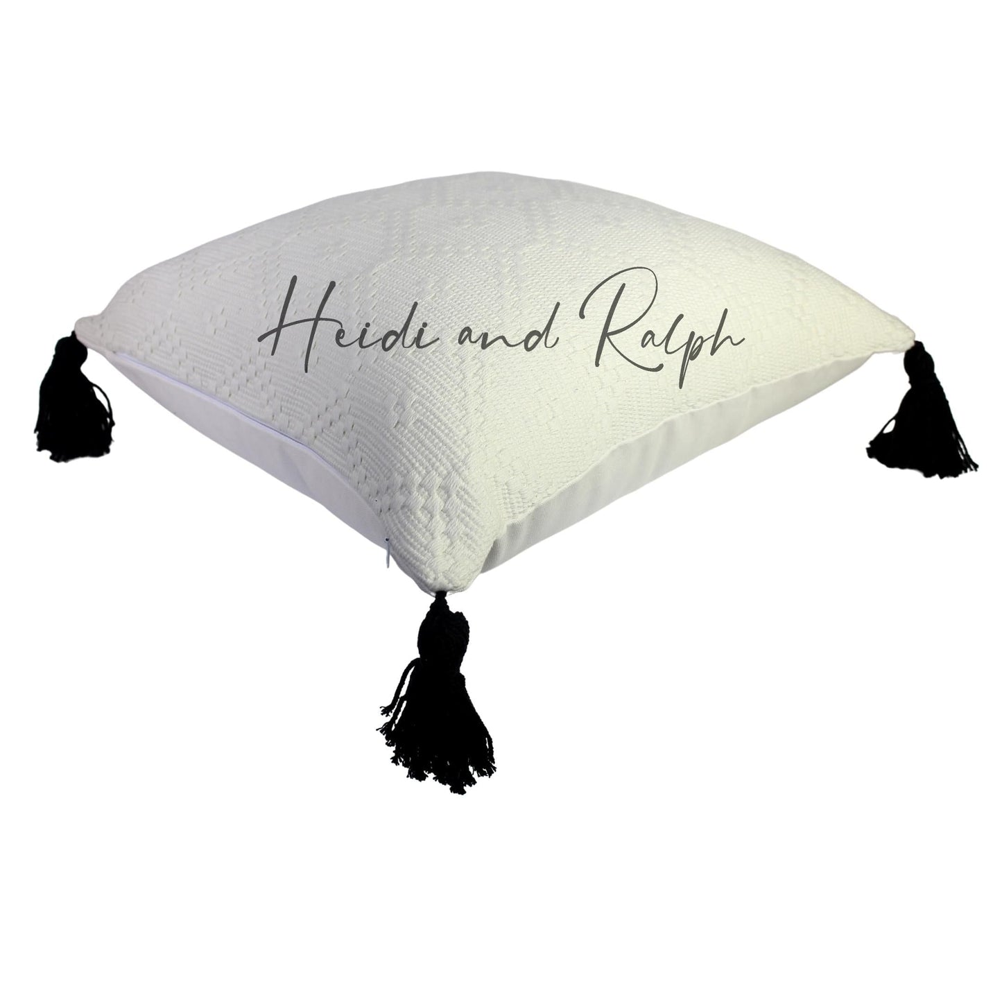 Hillel White Diamond Bantal Sofa (Cushion Cover)