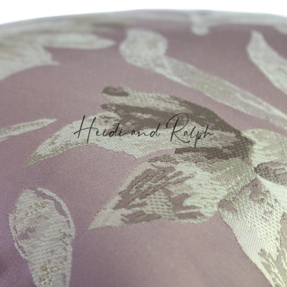 Hutson Purple Floral Bantal Sofa (Cushion Cover)