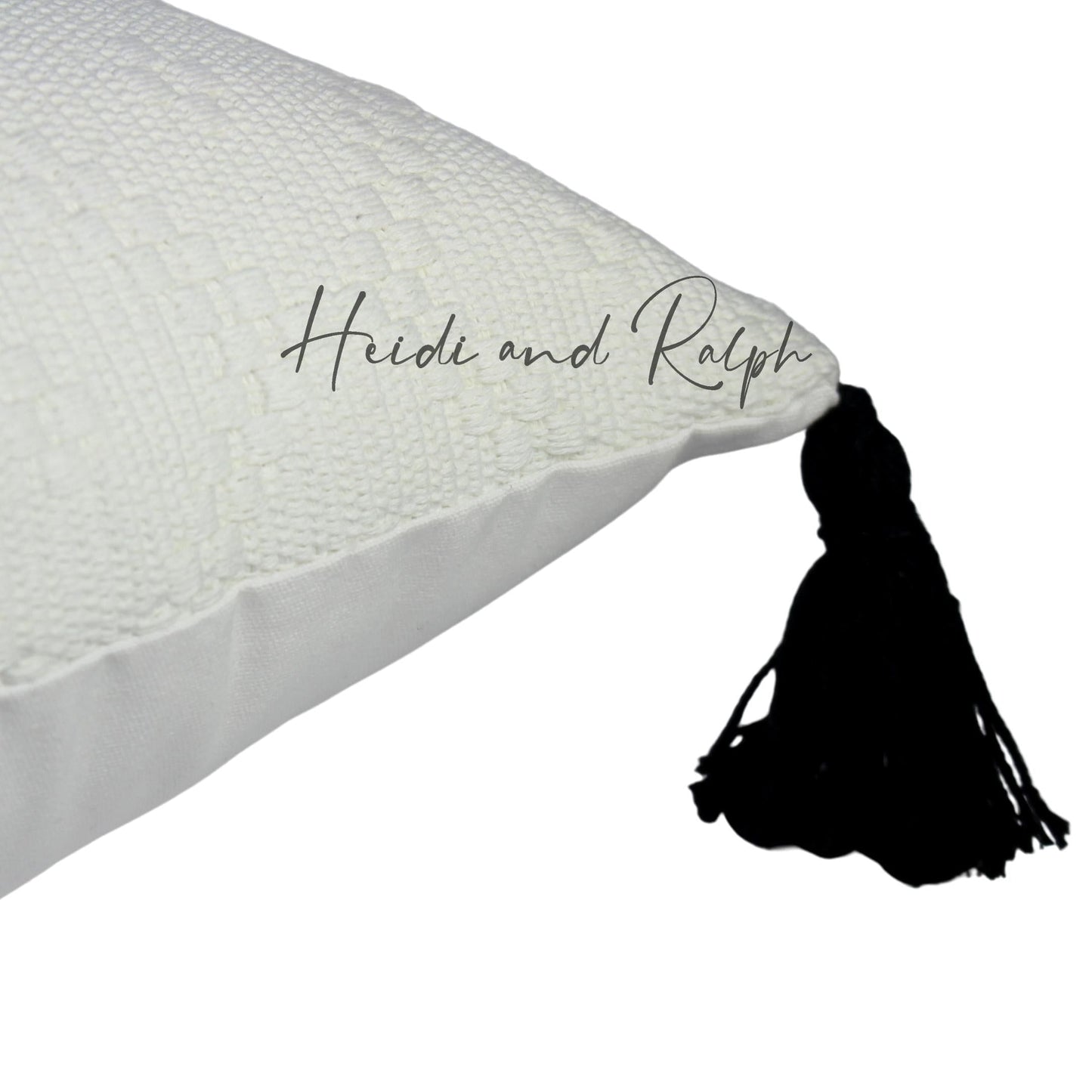 Hillel White Diamond Bantal Sofa (Cushion Cover)