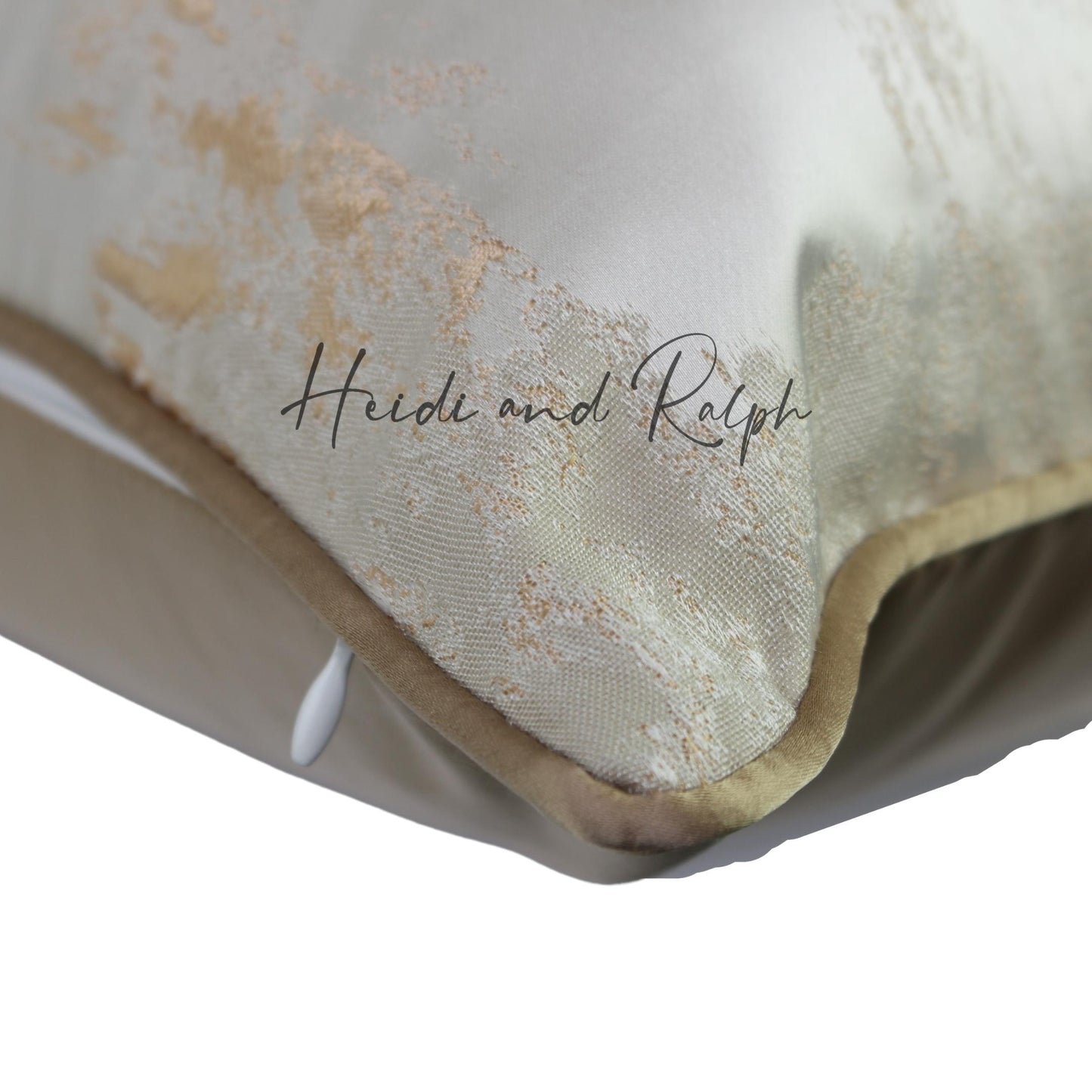 Hope Beige Gold Bantal Sofa (Cushion Cover)
