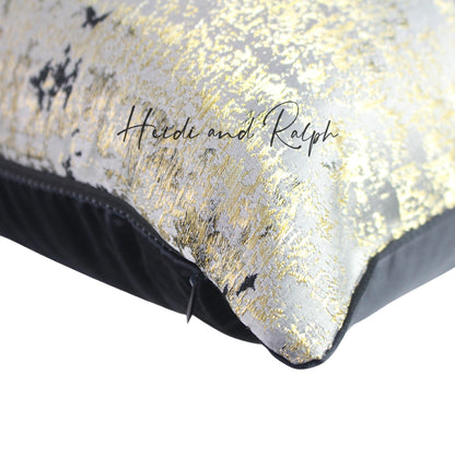 Haiden Splash Gold Bantal Sofa (Cushion Cover)