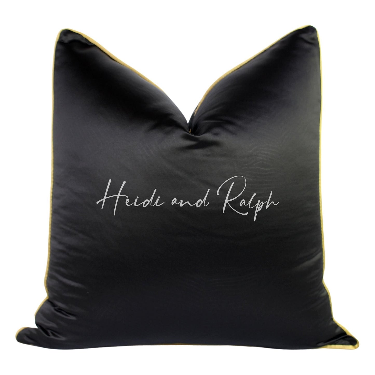 Harlowe Luthea Bantal Sofa Black (Cushion Cover)