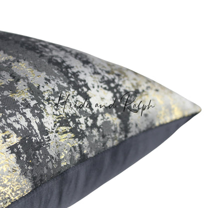 Haiden Splash Gold Bantal Sofa (Cushion Cover)