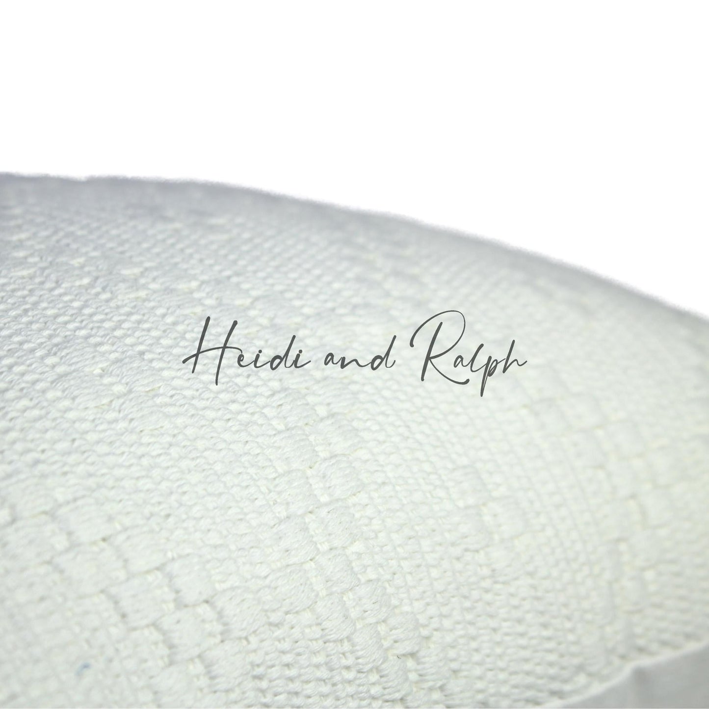 Hillel White Diamond Bantal Sofa (Cushion Cover)