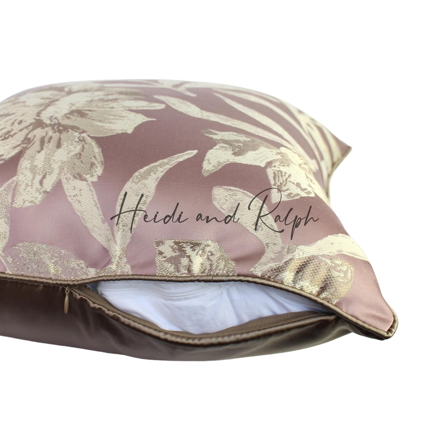 Hutson Purple Floral Bantal Sofa (Cushion Cover)