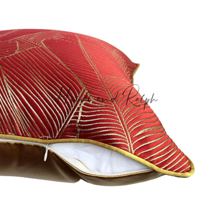 Harlowe Luthea Bantal Sofa Red (Cushion Cover)