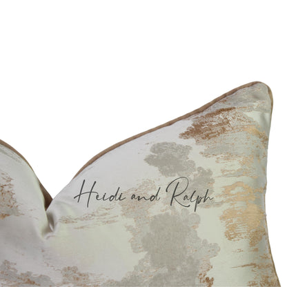 Hope Beige Gold Bantal Sofa (Cushion Cover)
