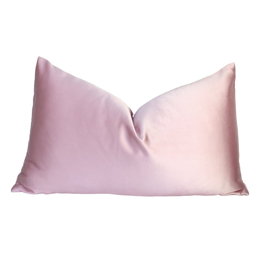 Hermosa Lumbar Bantal Sofa Satin Light Pink (Cushion Cover)